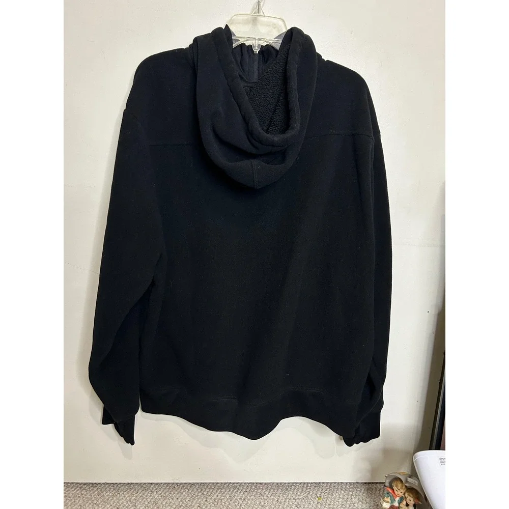 U.S.‎ Polo Assn. Black Full Zip Hoodie Sweatshirt Mens XL Sportswear